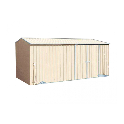 ABSCO SHEDS 45302WK Assembly & instruction manual