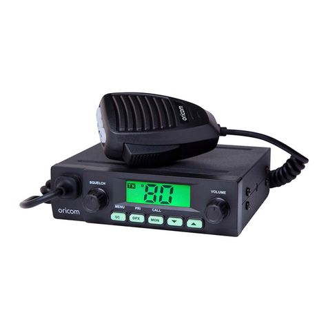 Oricom UHF025 quick start guide