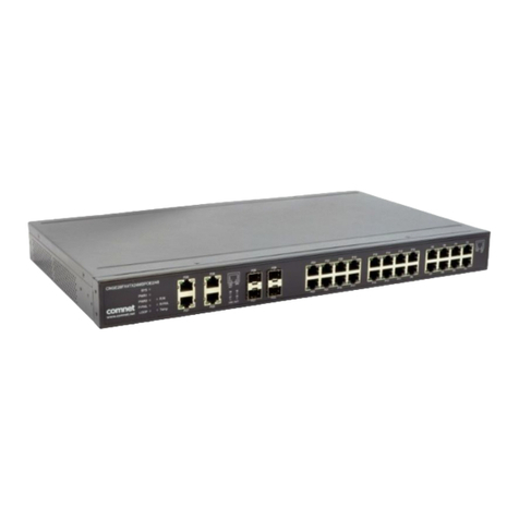 Comnet CNGE28FX4TX24MS2 Installation and operation