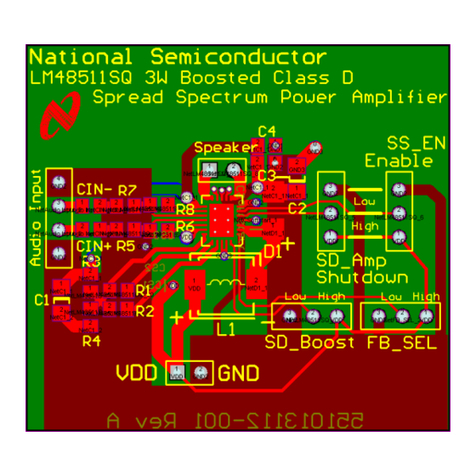 National Semiconductor LM48511 user guide