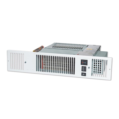 Myson KICKSPACE 500 DUO Installation & operating manual
