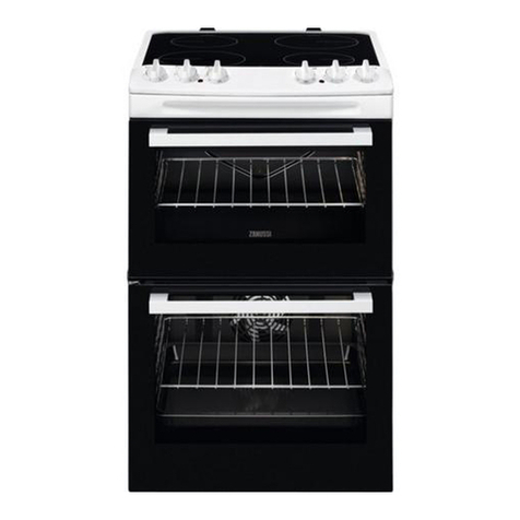 Zanussi ZCV46050WA User manual