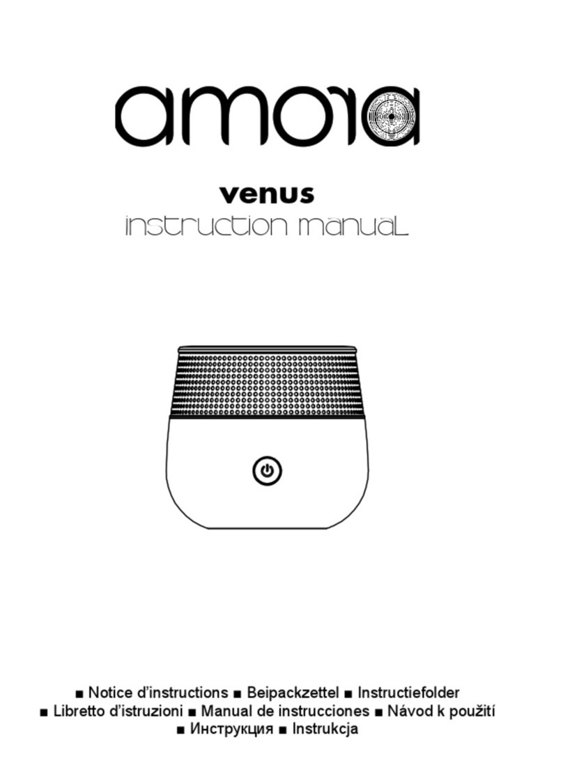 amora Venus instruction manual