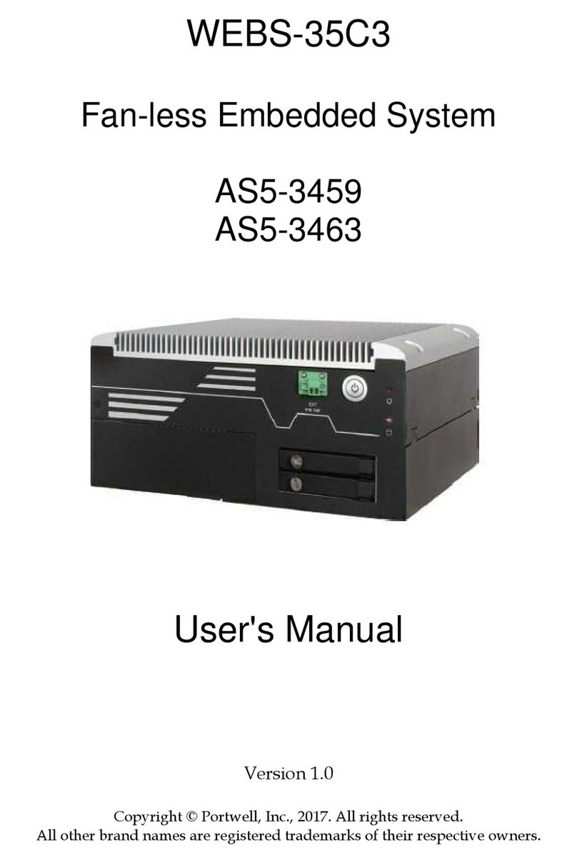 Portwell AS5-3459 user manual
