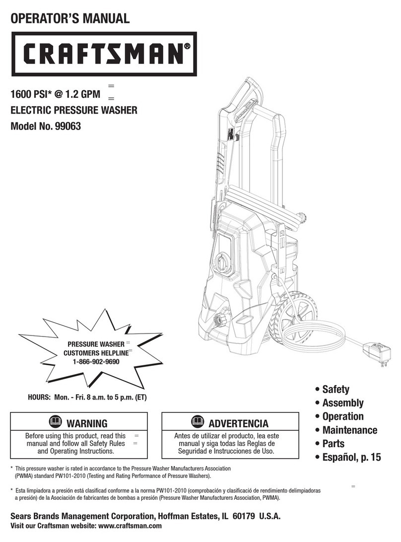 Craftsman 99063 User manual