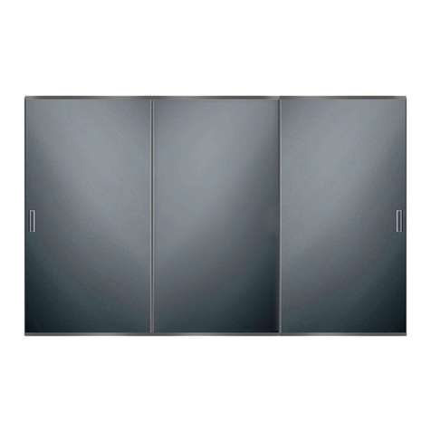 Contractors Wardrobe Trim Line Vanity Flair installation instructions