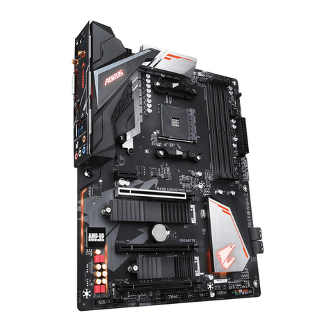 Gigabyte B450 I AORUS PRO WIFI user manual