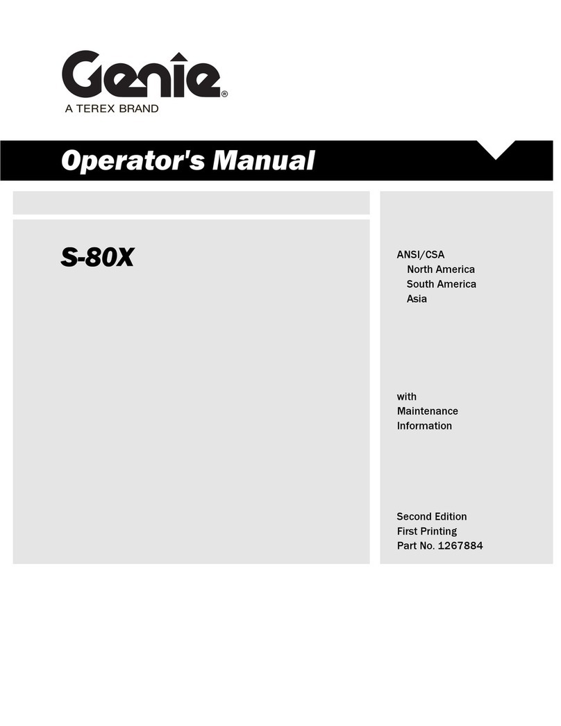 Genie S-80X User manual