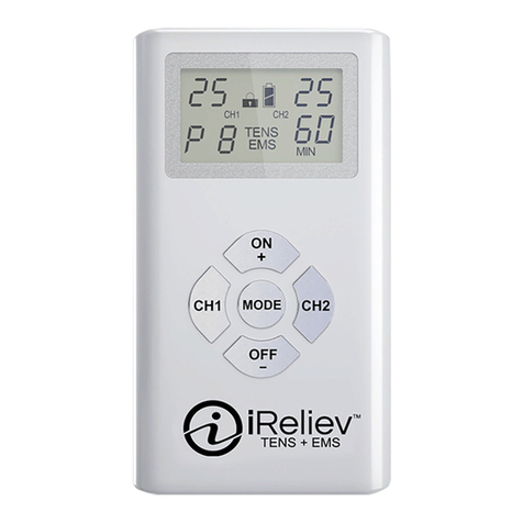 iReliev iRenew ET-7070 instruction manual