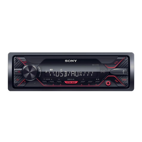Sony DSX-A110U User manual