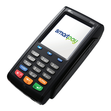 SmartPay PAX S900 Quick reference guide