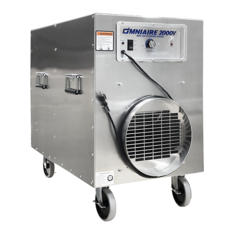 Omniaire 2000V Operation and maintenance manual