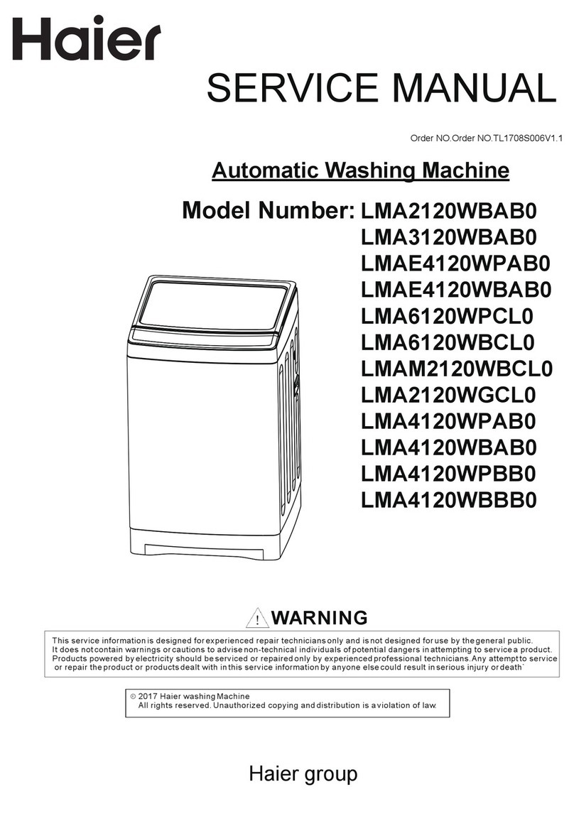Haier LMA2120WBAB0 User manual
