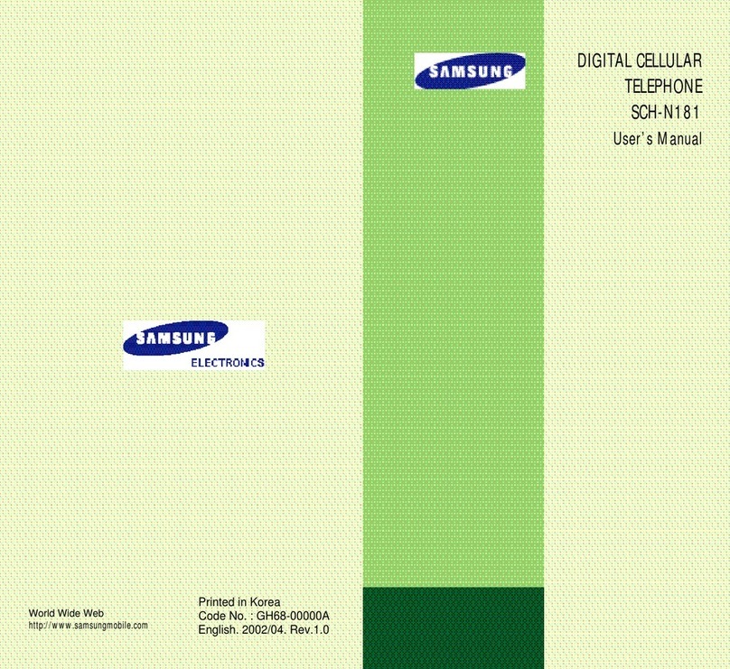 Samsung SCH-N181 user manual