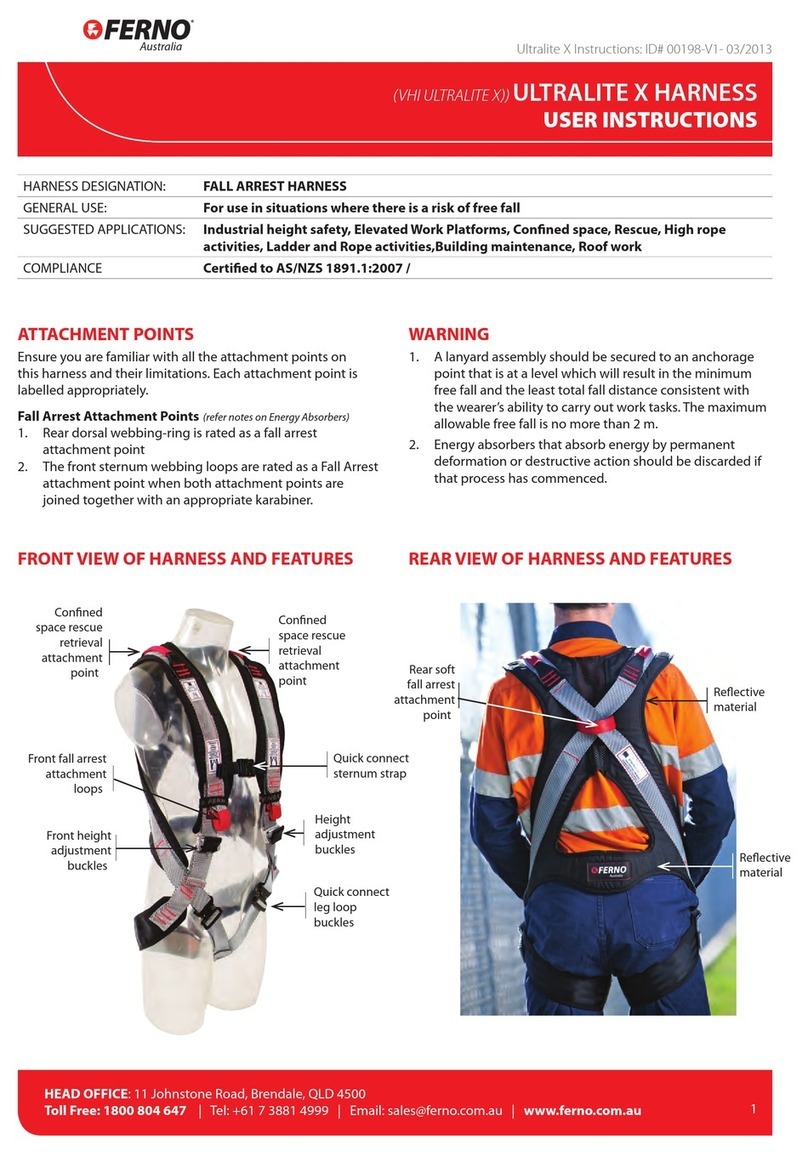 Ferno ULTRALITE X User manual