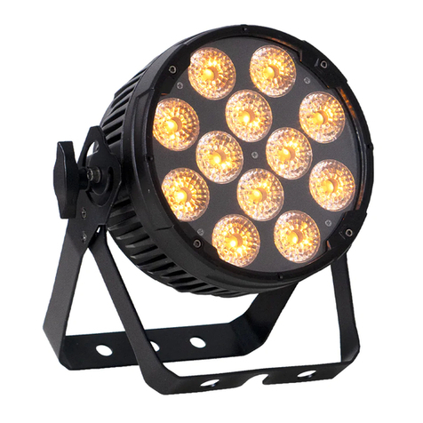 Event Lighting PAR12x12 user manual