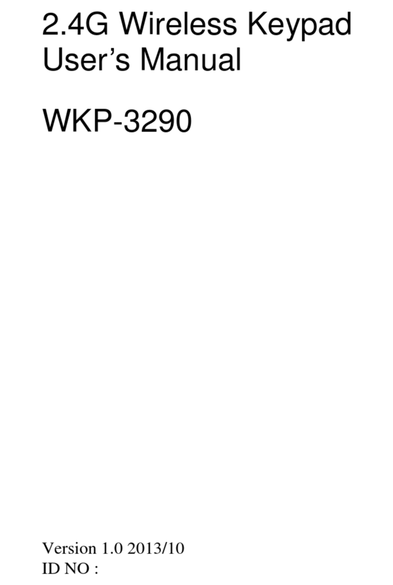 Ortek WKP-3290 user manual