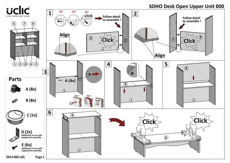 Uclic SOHO 800 manual