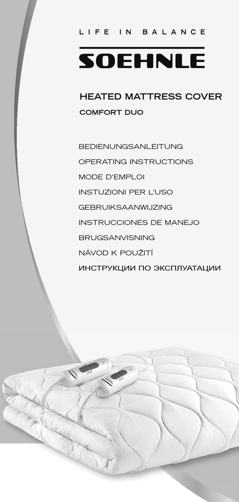 Soehnle COMFORT DUO operating instructions