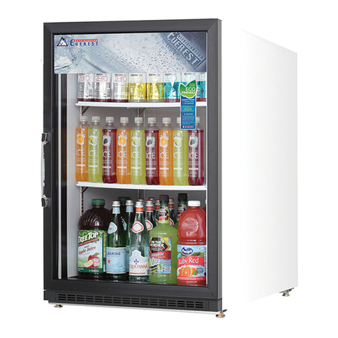 EVEREST REFRIGERATION EMGR5 owner's manual