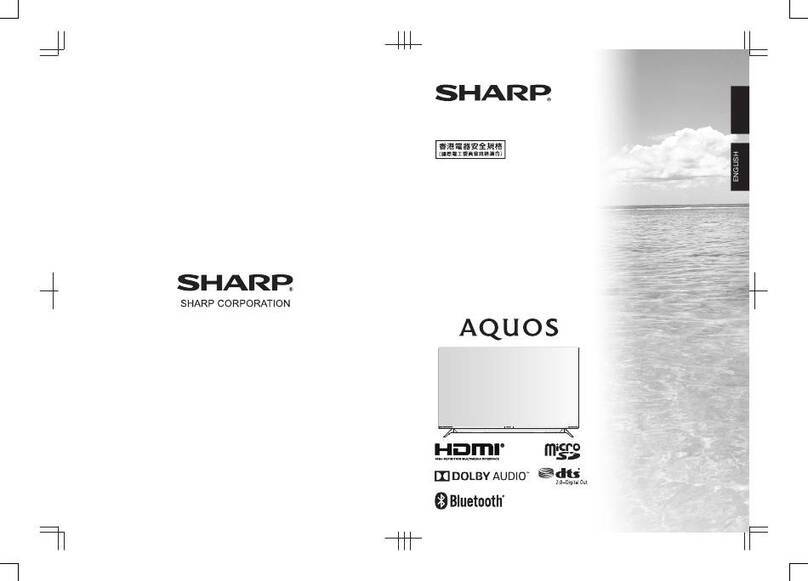 Sharp AQUOS LC-60UA50H User manual