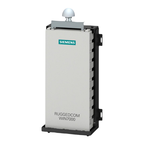 Siemens RuggedCom WIN7023 User manual