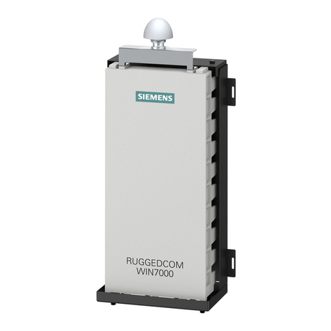 Siemens RUGGEDCOM WIN7018 User manual