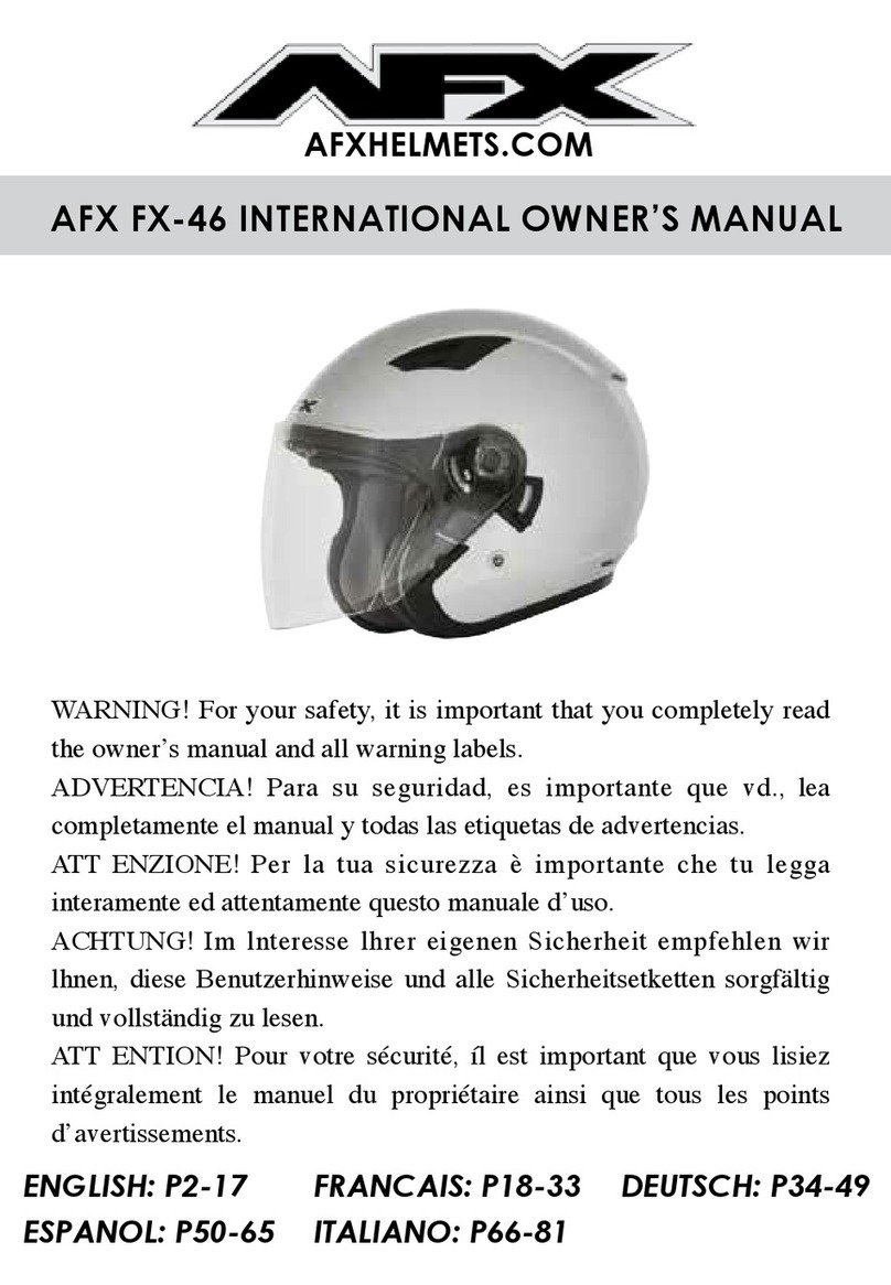 AFX FX-46 User manual