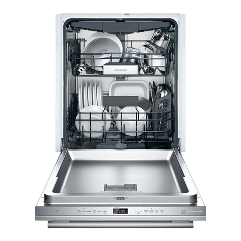 Thermador DWHD650W Series Use and care guide