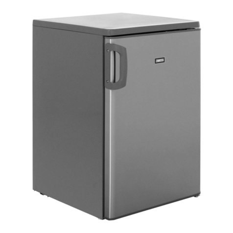 Zanussi ZRG16605XV User manual