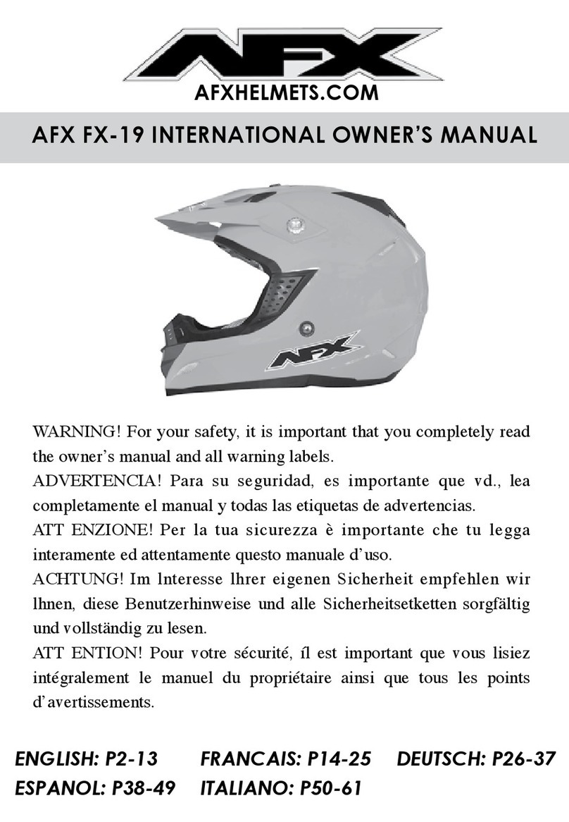 AFX FX-19 User manual