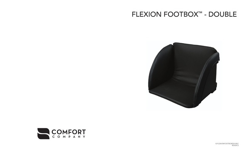 Comfort Company FLEXION FOOTBOX DOUBLE User manual Comfort Company FLEXION FOOTBOX DOUBLE User manual