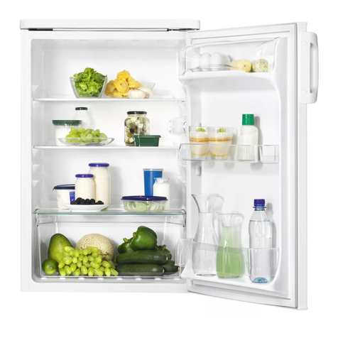 Zanussi ZRG16605WA user manual