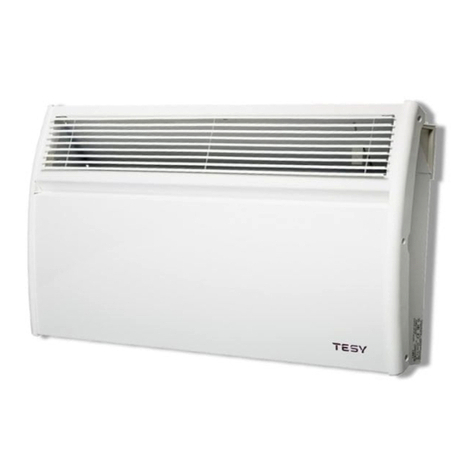 TESY CN024 EIS W series Operation and storage manual
