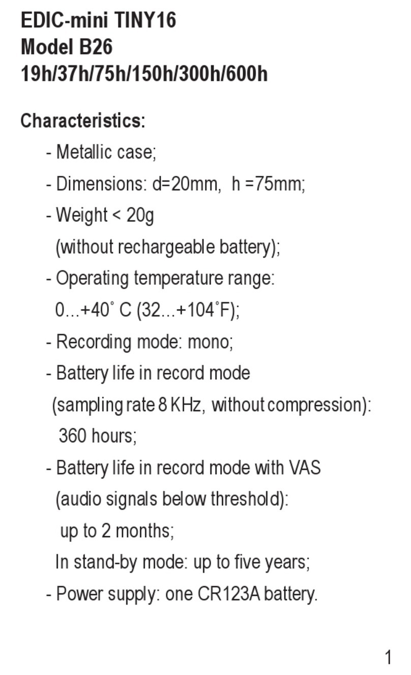 EDIC-mini TINY16 B26 User manual EDIC-mini TINY16 B26 User manual