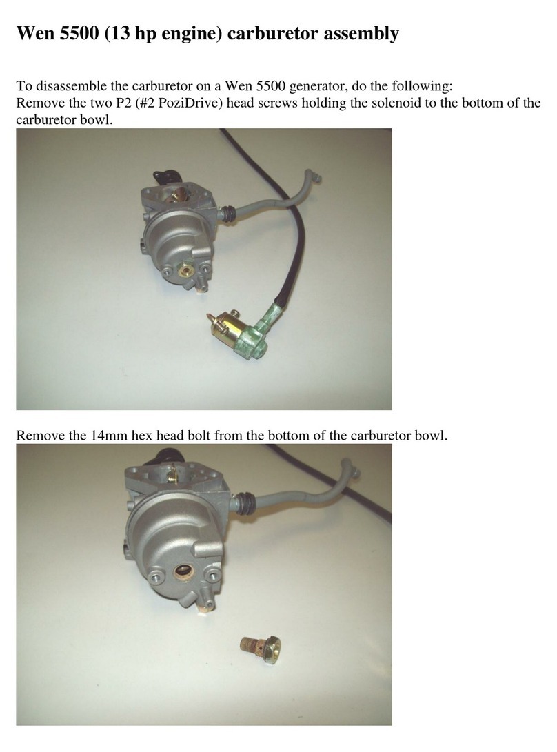 Wen 5500 User manual