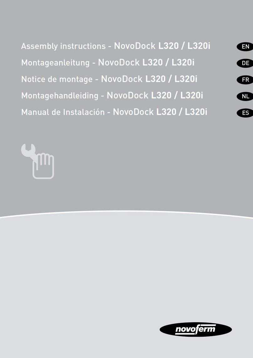 Novoferm NovoDock L320 Assembly instructions