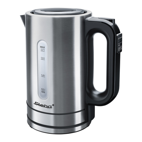 Steba WK 21 Inox User manual