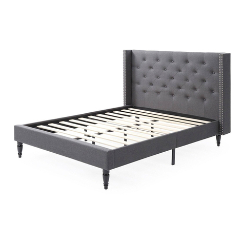 Classic Brands BERKELEY BED FRAME Owner's manual & assembly instructions Classic Brands BERKELEY BED FRAME Owner's manual & assembly instructions