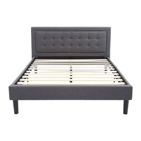 Classic Brands MORNINGTON BED FRAME Owner's manual & assembly instructions Classic Brands MORNINGTON BED FRAME Owner's manual & assembly instructions