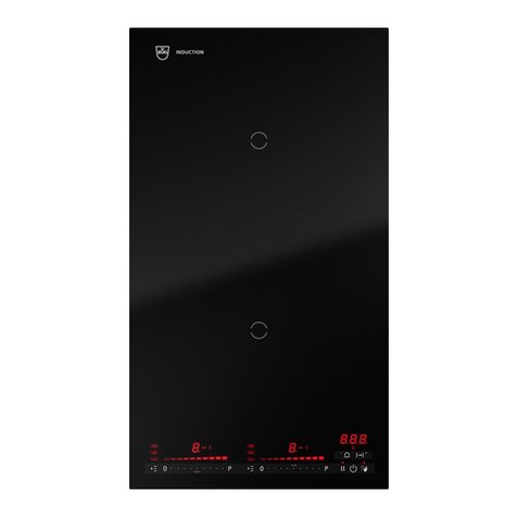 V-ZUG CookTop V4000 I302 operating instructions