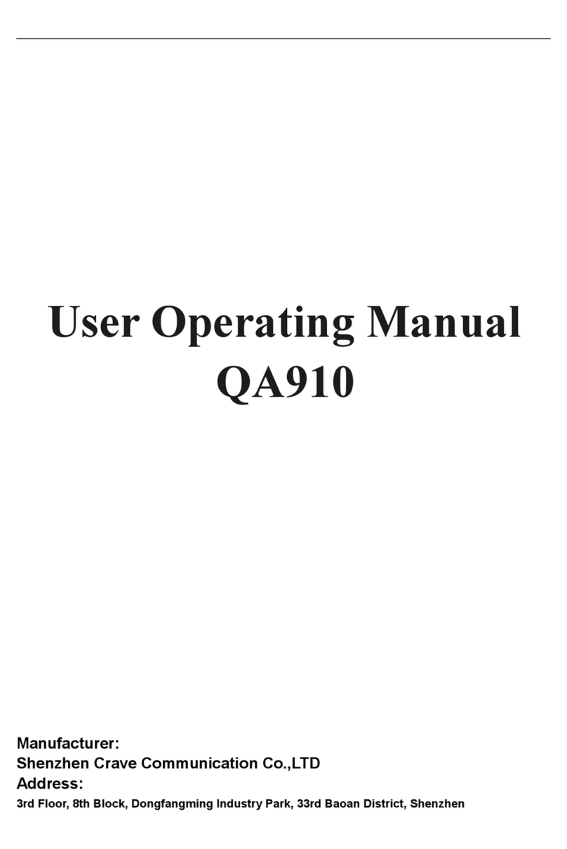 Crave QA910 operating manual