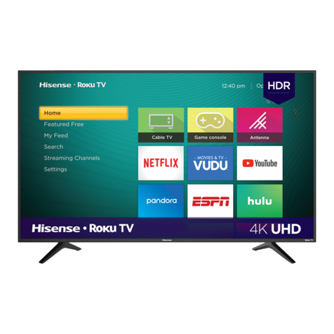 Hisense 43R6E1 quick start guide