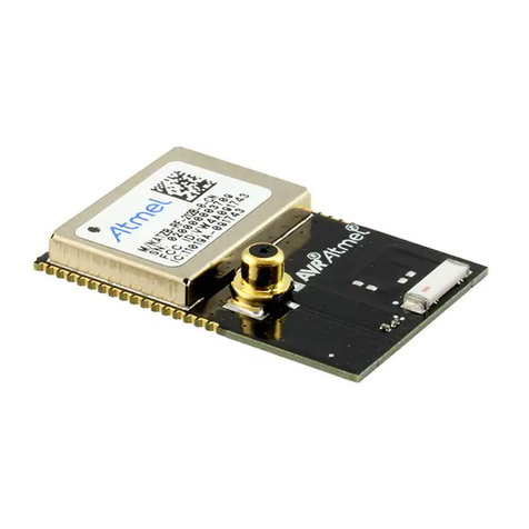 Atmel ZIGBIT ATZB-RF-212B-0-CN User manual