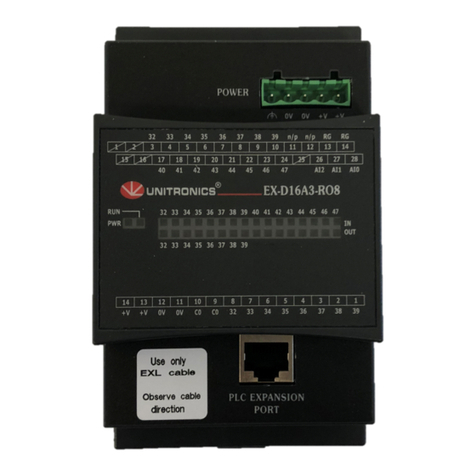 Unitronics EX-D16A3-RO8 installation guide
