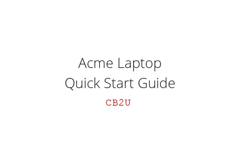 ACME CB2U quick start guide