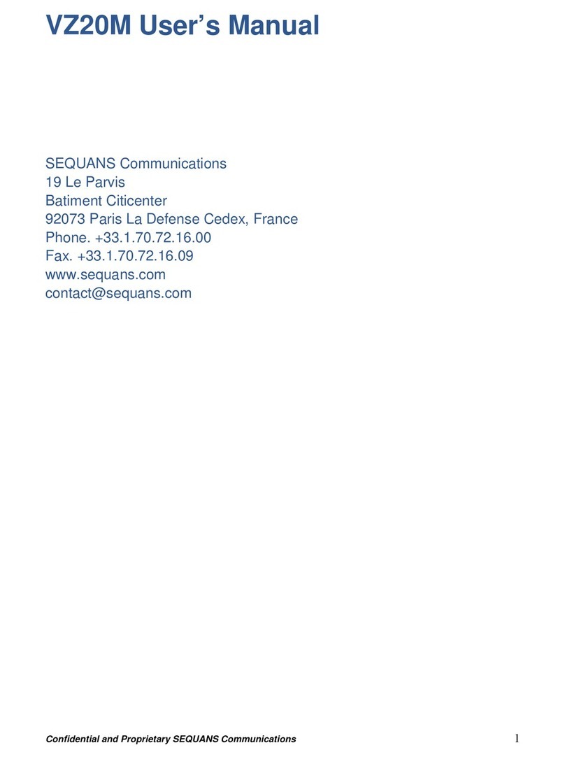 SEQUANS VZ20M user manual