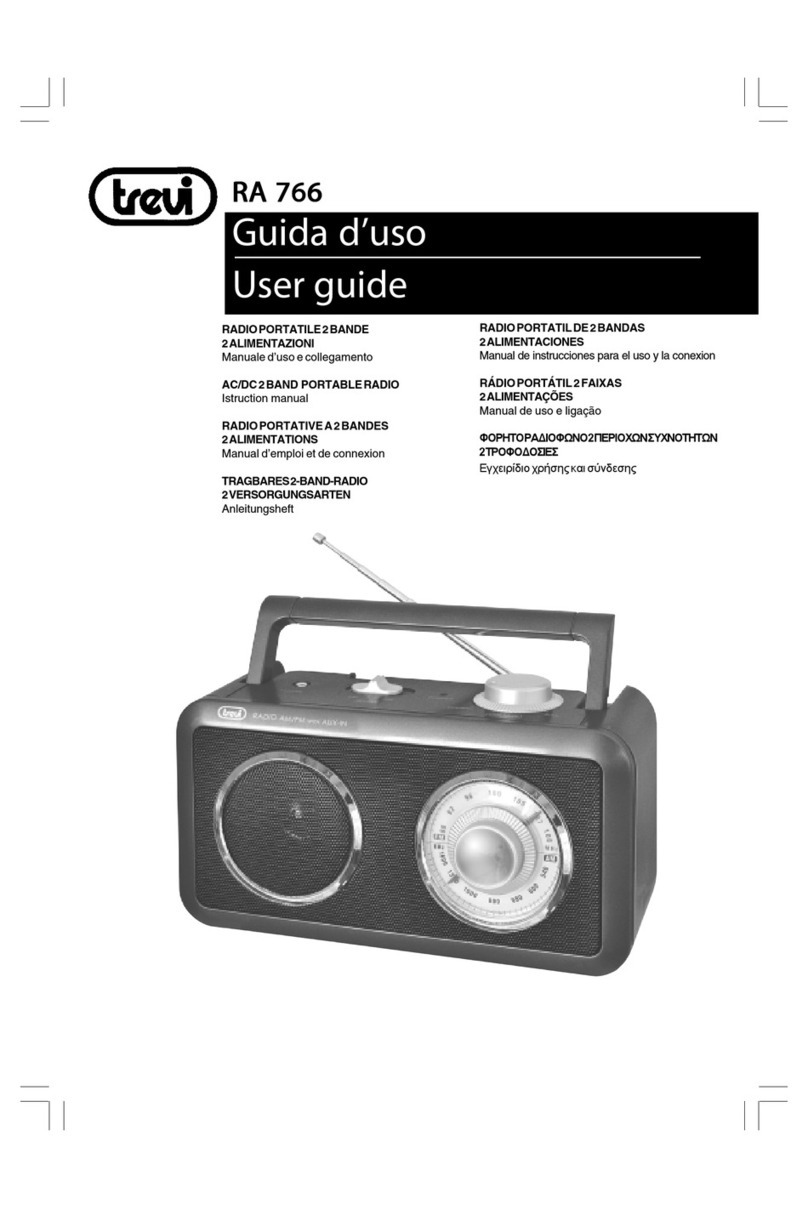 Trevi RA 766 user guide