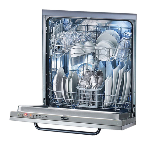Franke FDW 614 D7P A++ Health & Safety and Installation guide