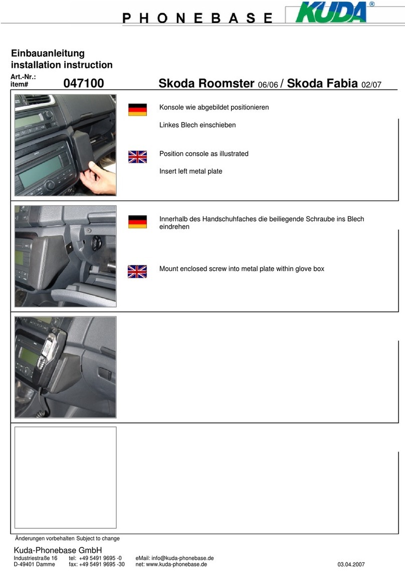 Kuda 047100 User manual